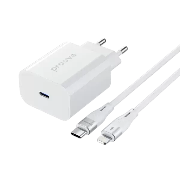 Karikues Rapid 20W (Type-C) me kabull Type-C ne Lightning
