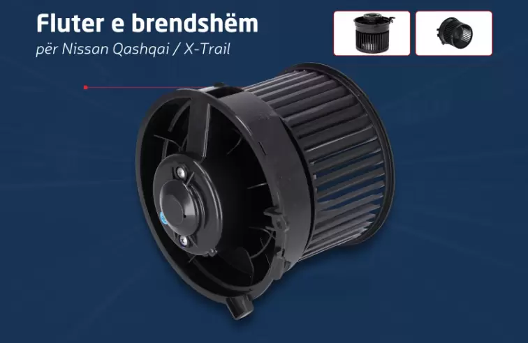 ✅ Fluter e Brendshëm për Nissan Qashqai / X-Trail