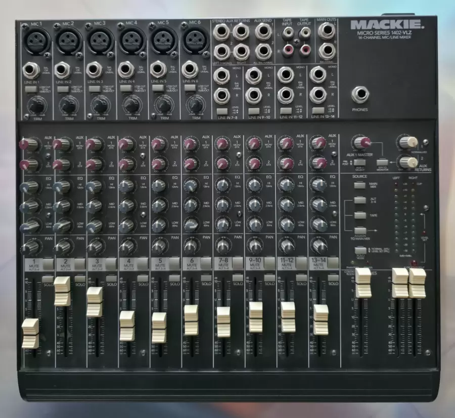 Mackie 1402-VLZ Mikser Audio 14 Kanalesh