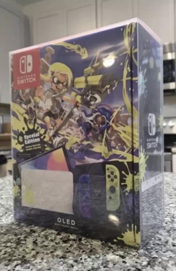 Në shitje - Nintendo Switch origjinal - Edicioni Special OLED Splatoon 3, 64GB, i ri dhe i mbyllur në paketim.